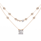 Layered Diamond Necklace