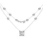 Layered Diamond Necklace