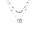Layered Diamond Necklace