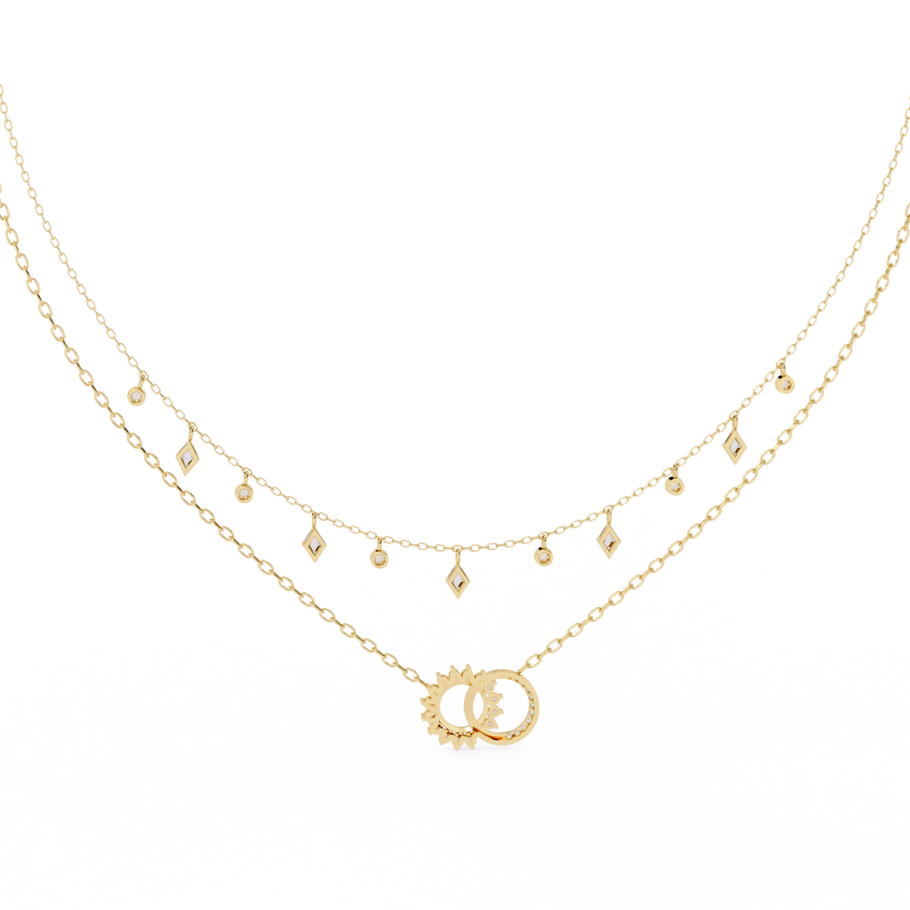Charm Layered Necklace