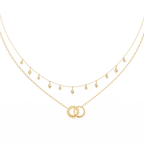 Charm Layered Necklace