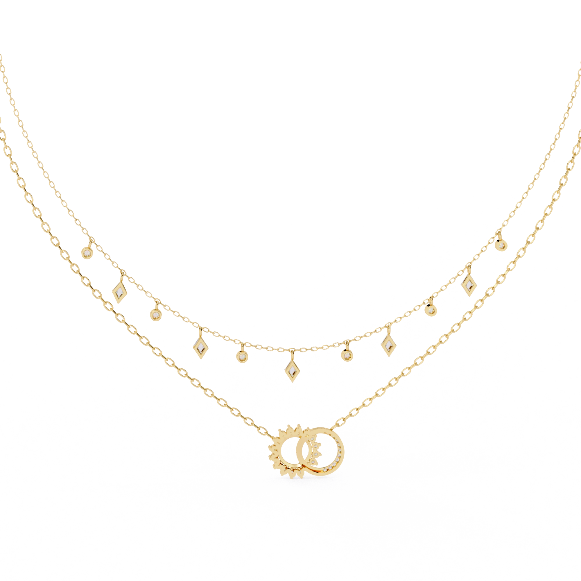 Charm Layered Necklace