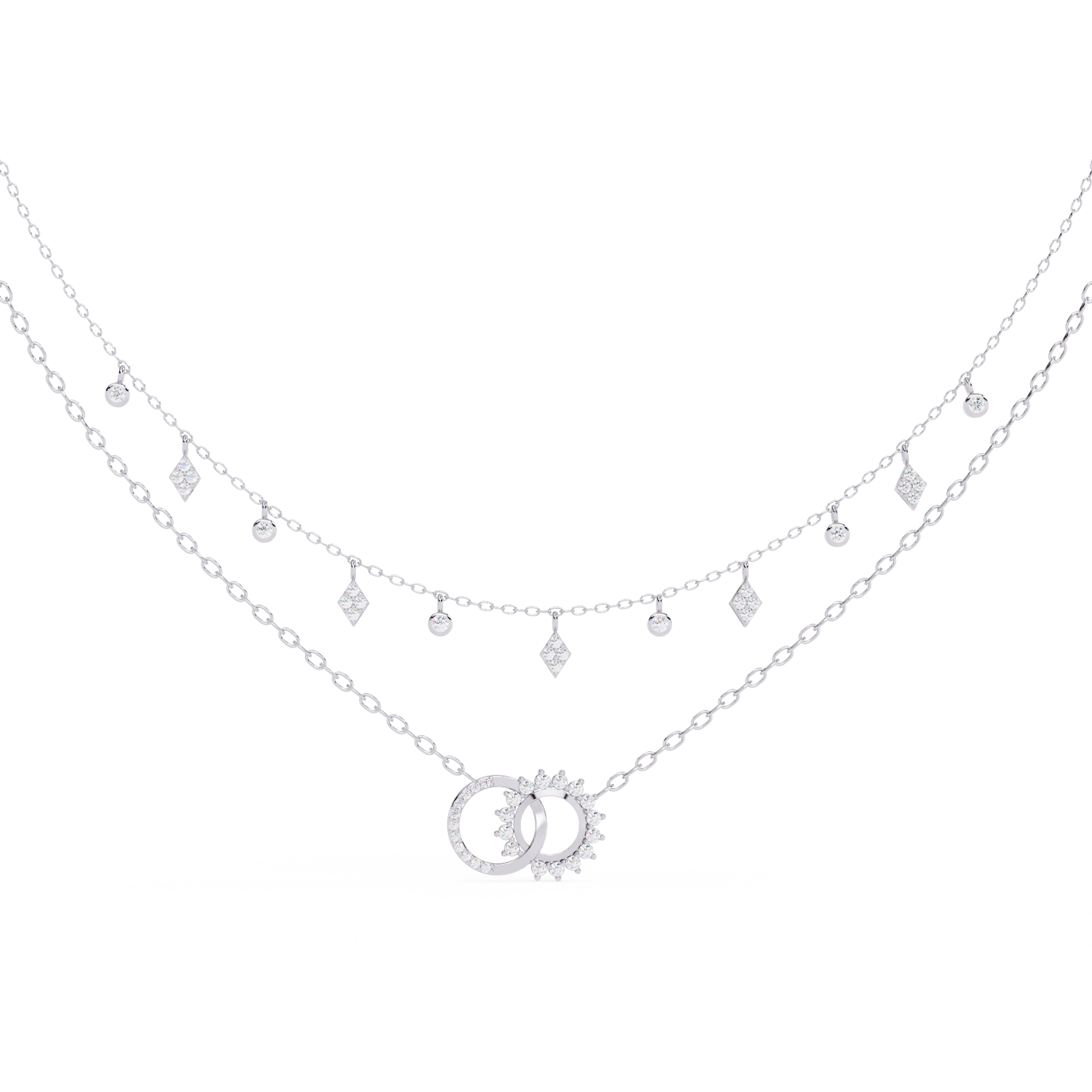 Charm Layered Necklace