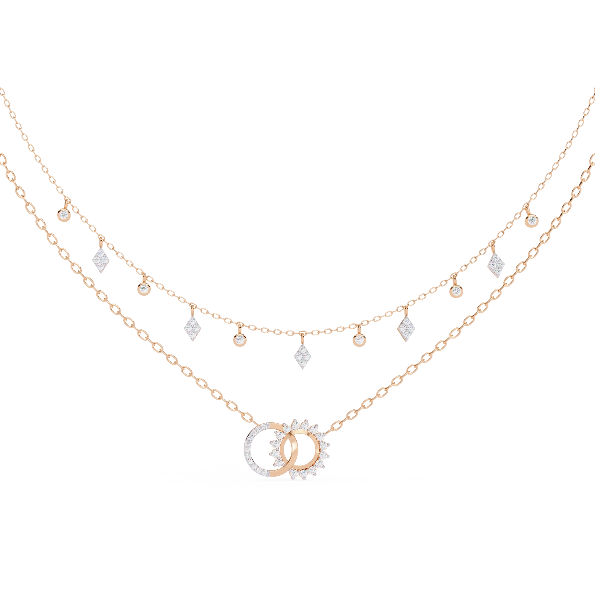 Charm Layered Necklace