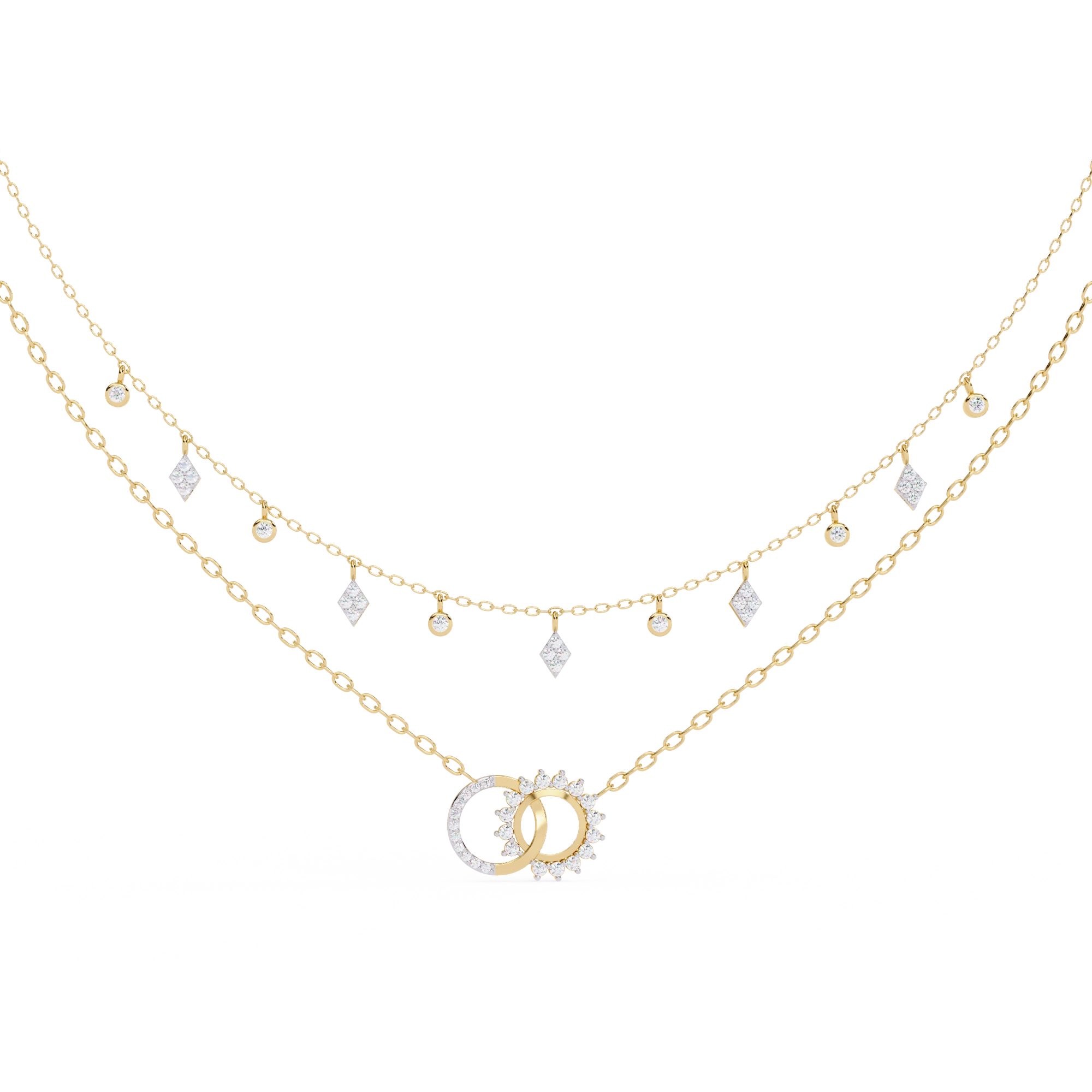 Charm Layered Necklace
