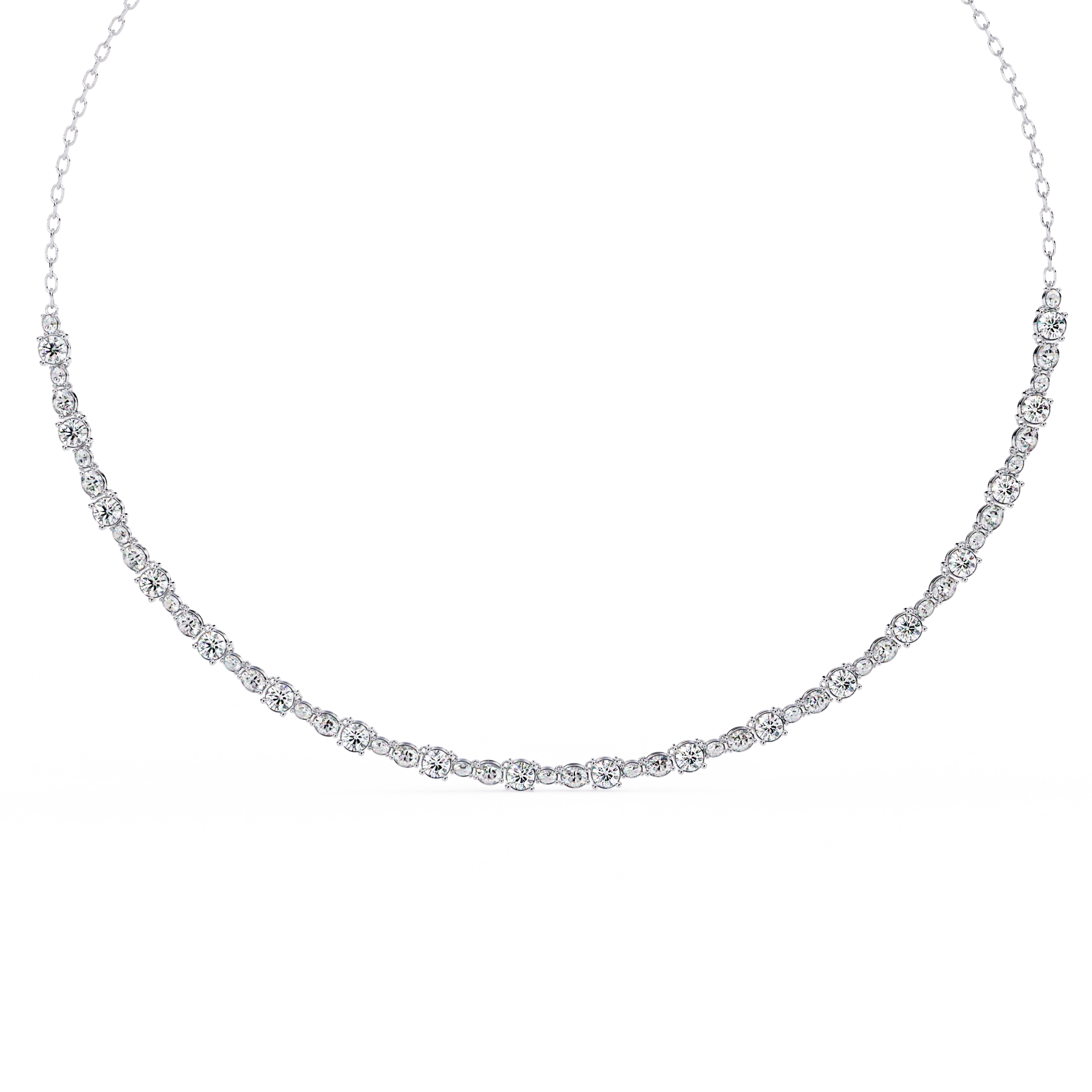 Classic Diamond Necklace