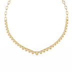 Triangle Diamond Necklace