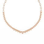 Triangle Diamond Necklace