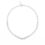 Triangle Diamond Necklace