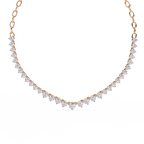 Triangle Diamond Necklace