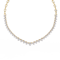 Triangle Diamond Necklace