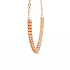 Triangle Diamond Necklace