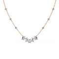 Geometric Diamond Necklace