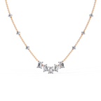 Geometric Diamond Necklace