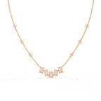 Geometric Diamond Necklace