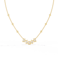 Geometric Diamond Necklace