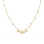 Geometric Diamond Necklace