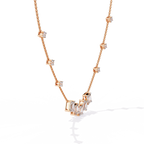 Geometric Diamond Necklace