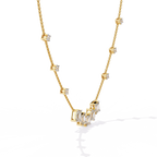 Geometric Diamond Necklace
