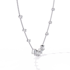 Geometric Diamond Necklace