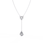 Solitaire Drop Necklace