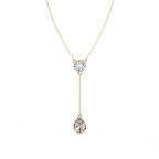 Solitaire Drop Necklace