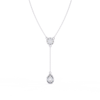 Solitaire Drop Necklace