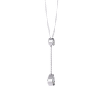 Solitaire Drop Necklace