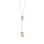 Solitaire Drop Necklace