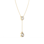 Solitaire Drop Necklace