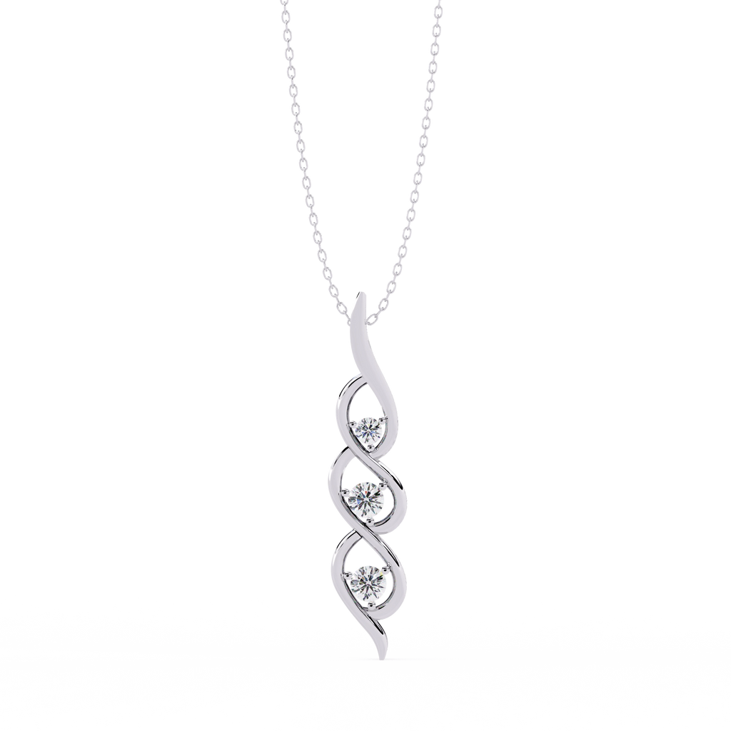 Infinity Diamond Necklace