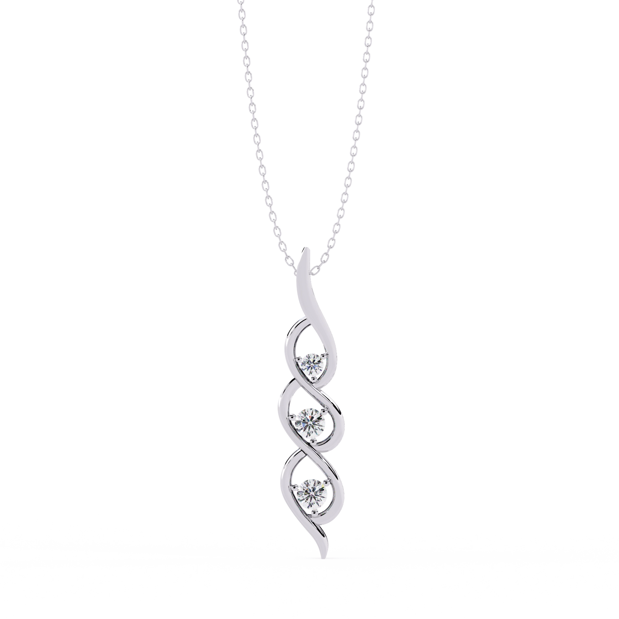 Infinity Diamond Necklace