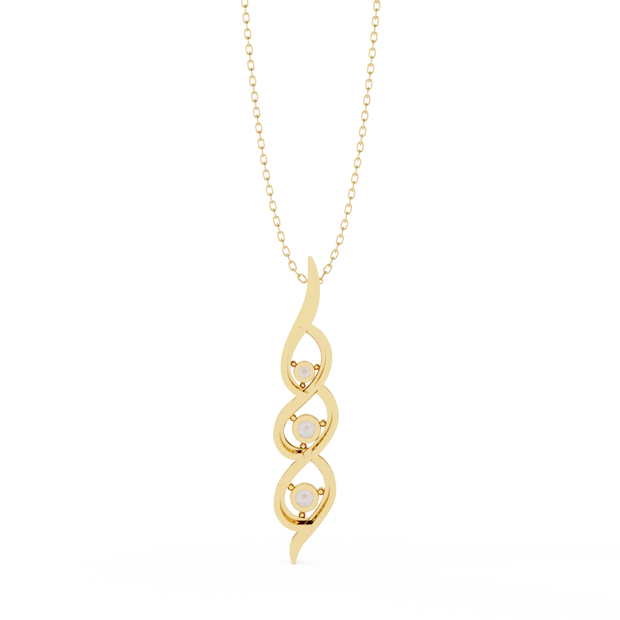 Infinity Diamond Necklace