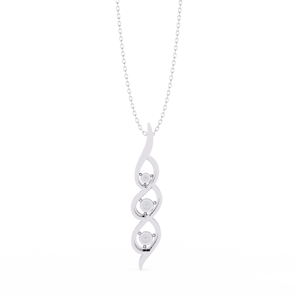Infinity Diamond Necklace