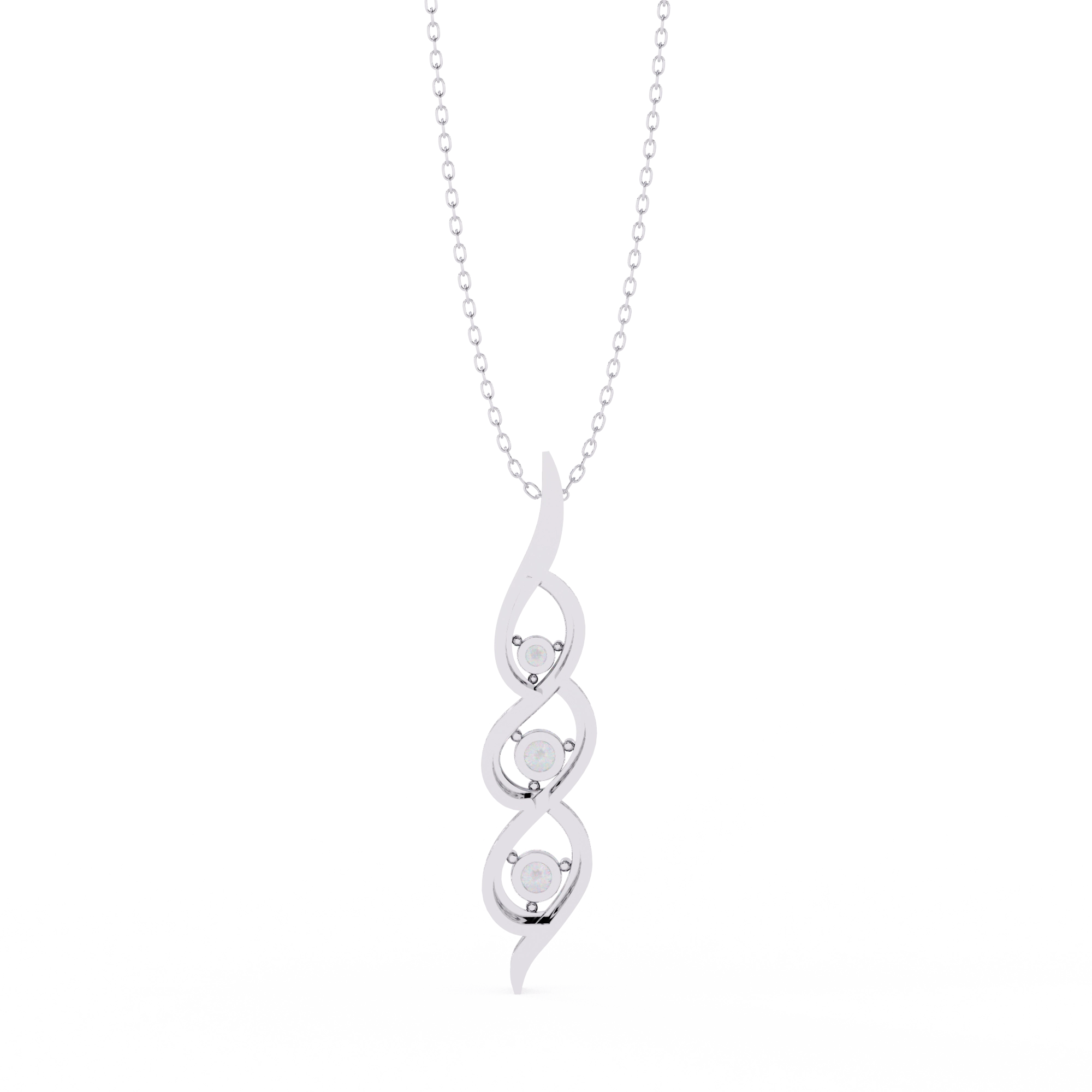 Infinity Diamond Necklace