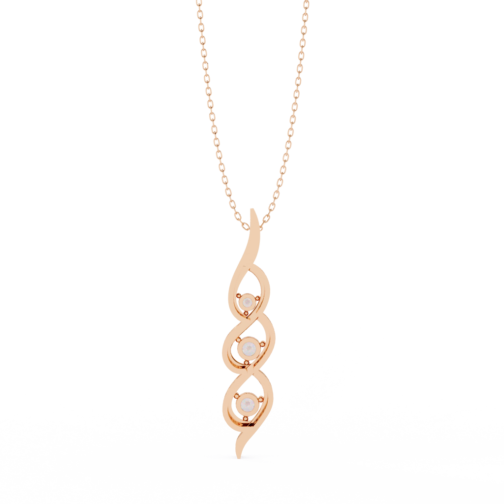 Infinity Diamond Necklace