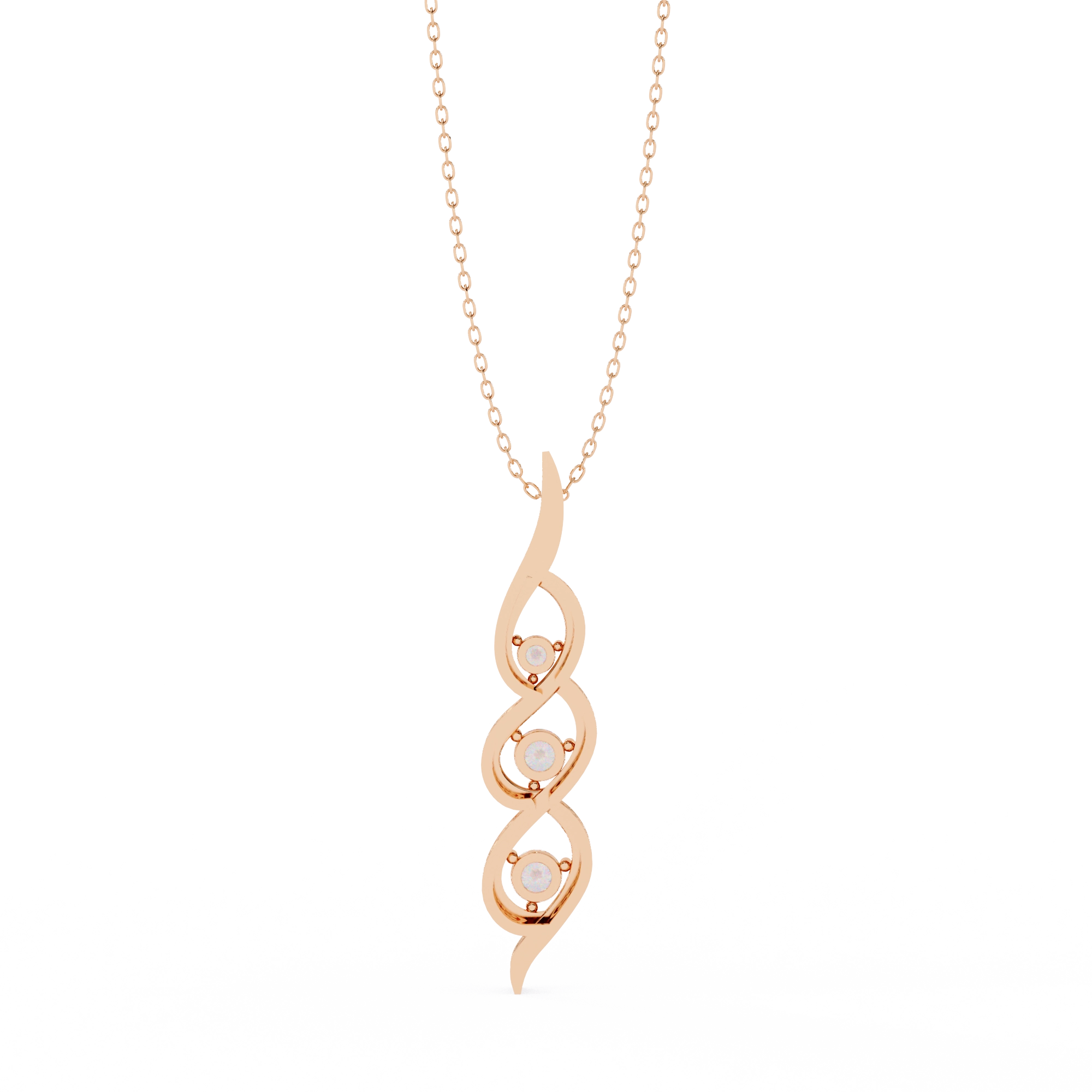 Infinity Diamond Necklace