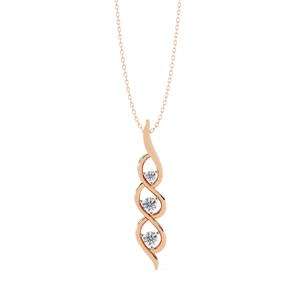 Infinity Diamond Necklace