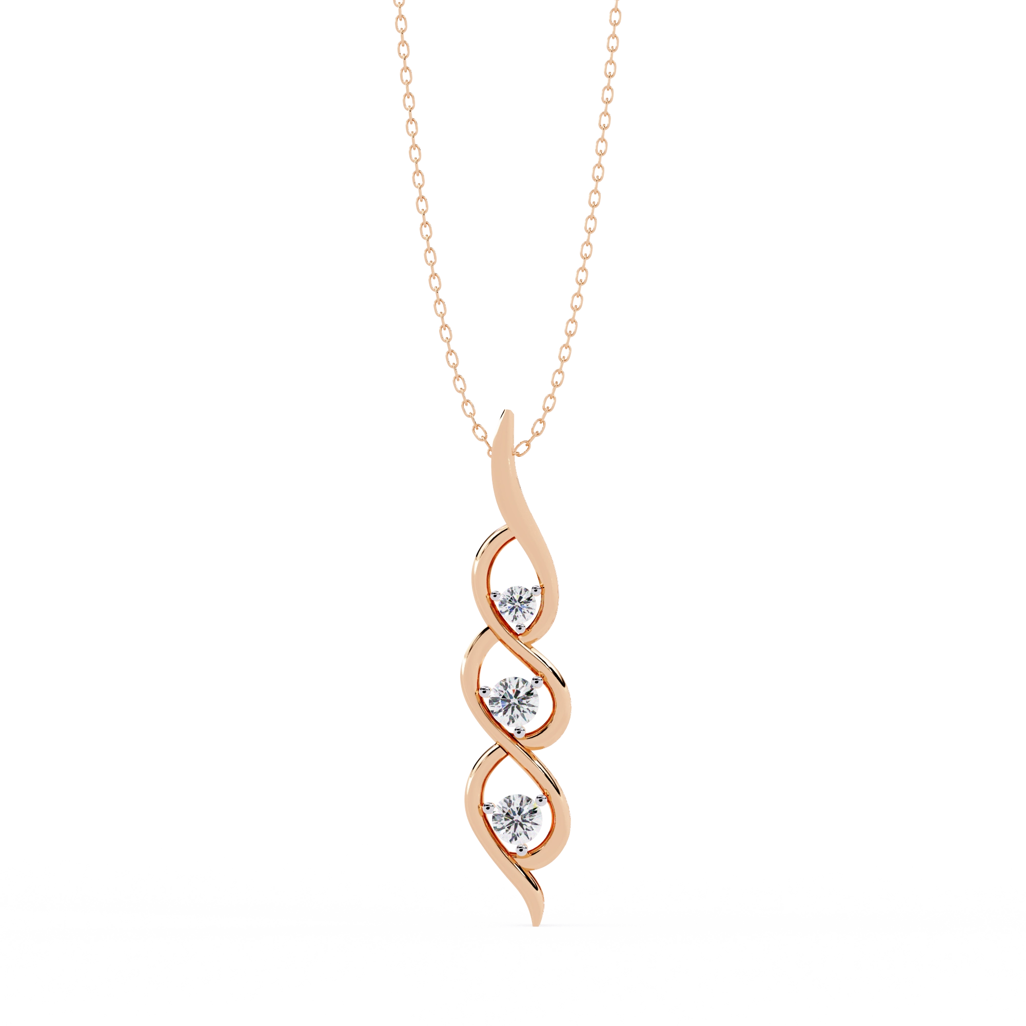 Infinity Diamond Necklace