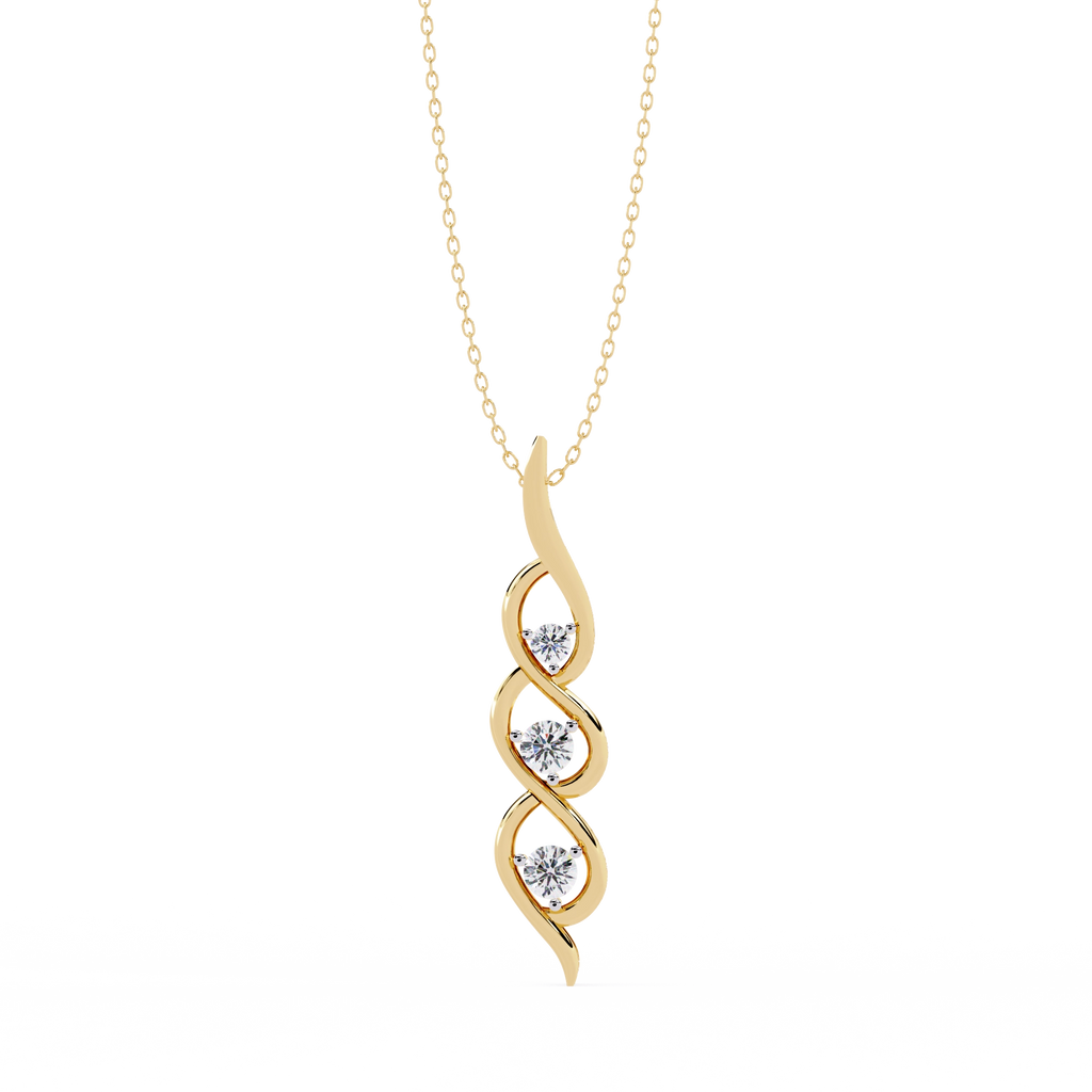 Infinity Diamond Necklace