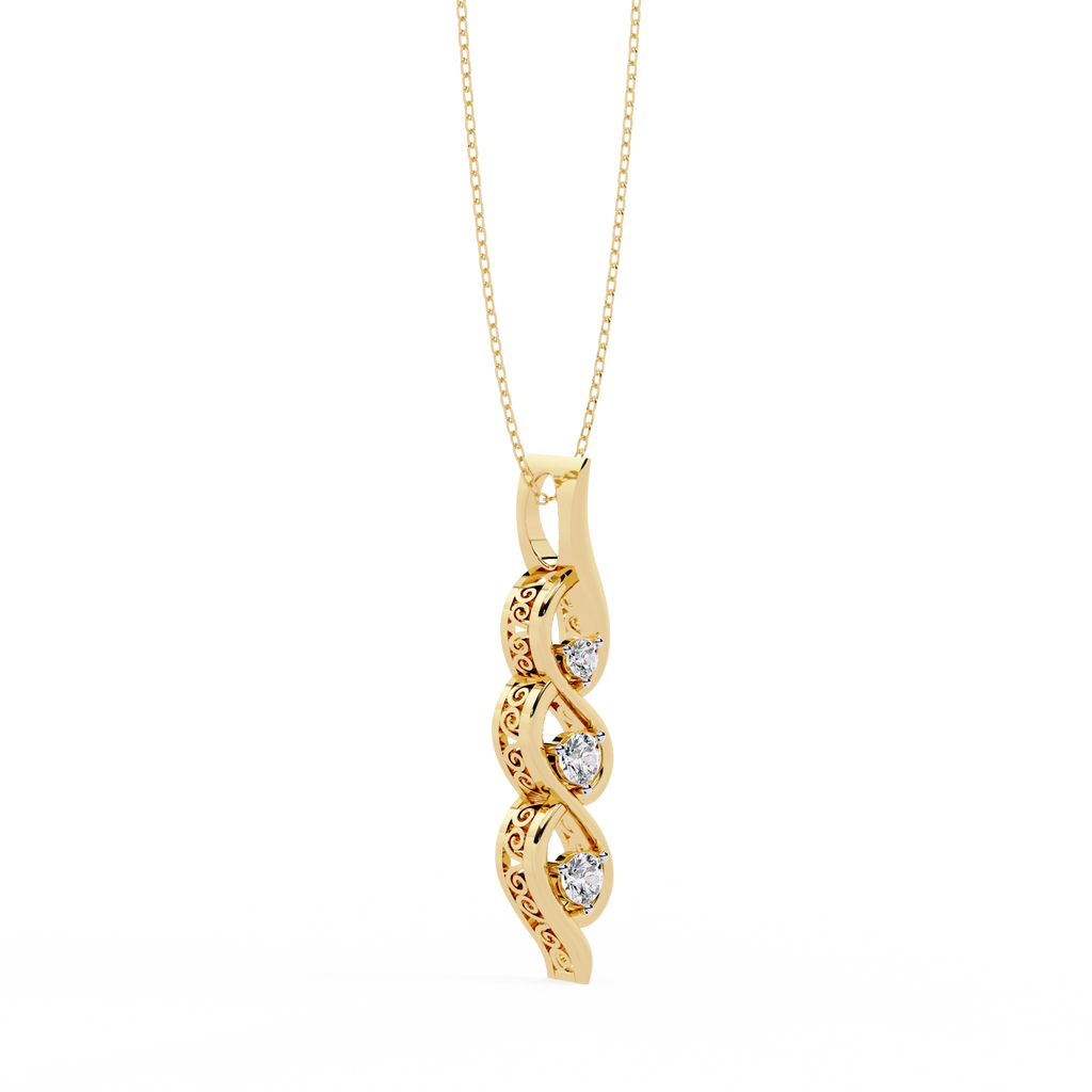 Infinity Diamond Necklace