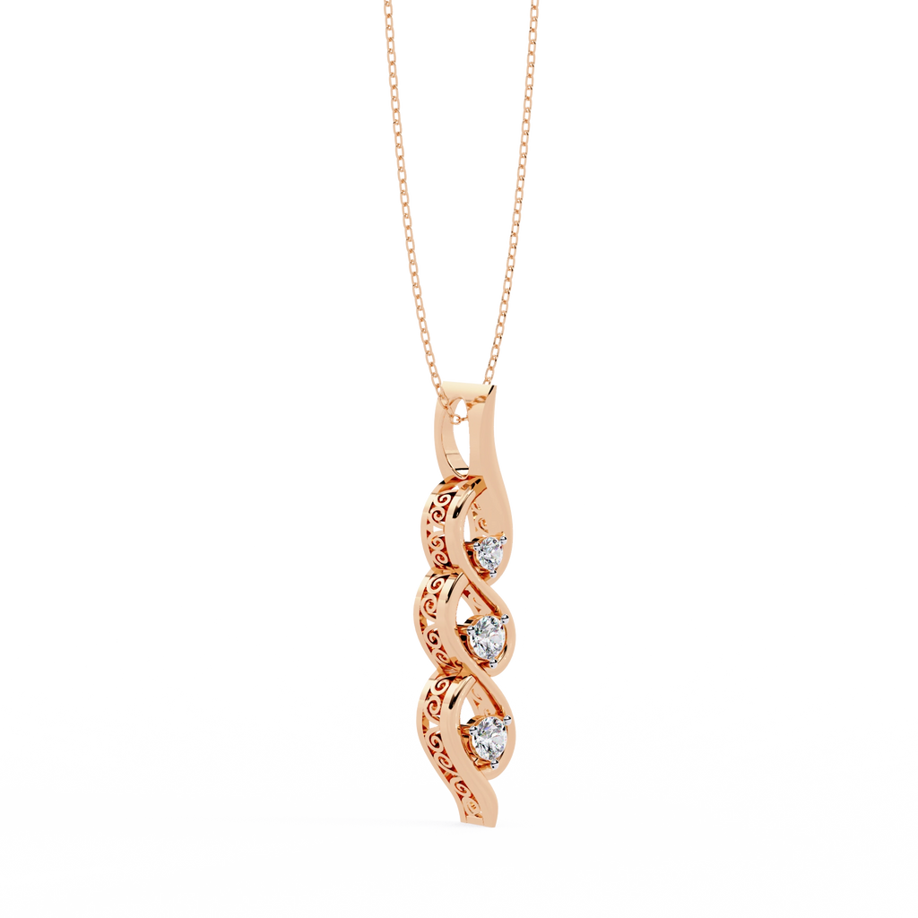 Infinity Diamond Necklace