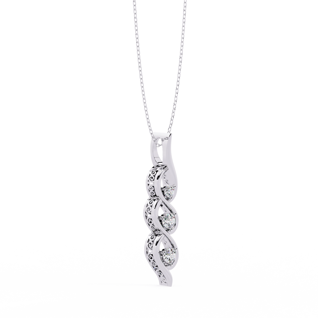 Infinity Diamond Necklace