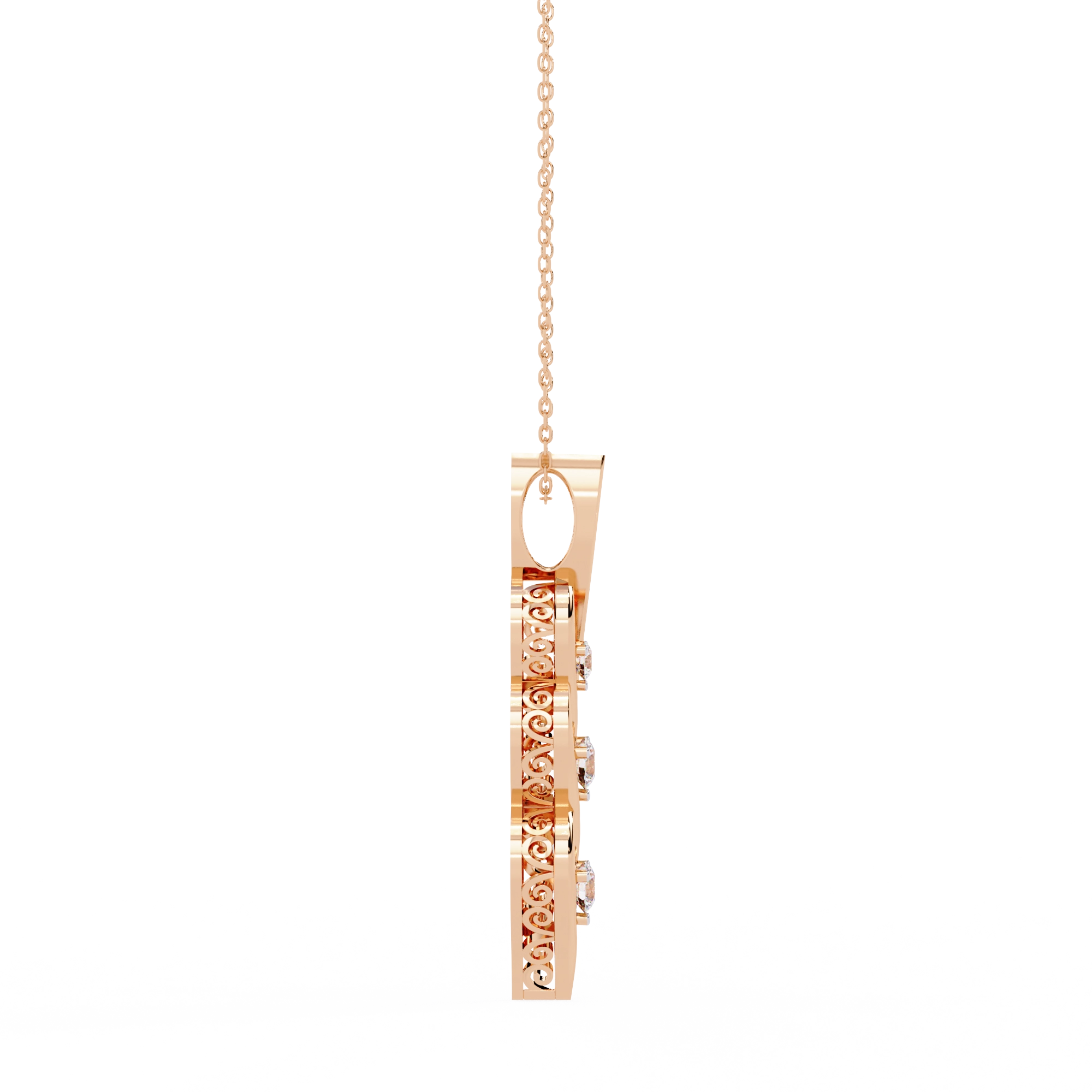Infinity Diamond Necklace