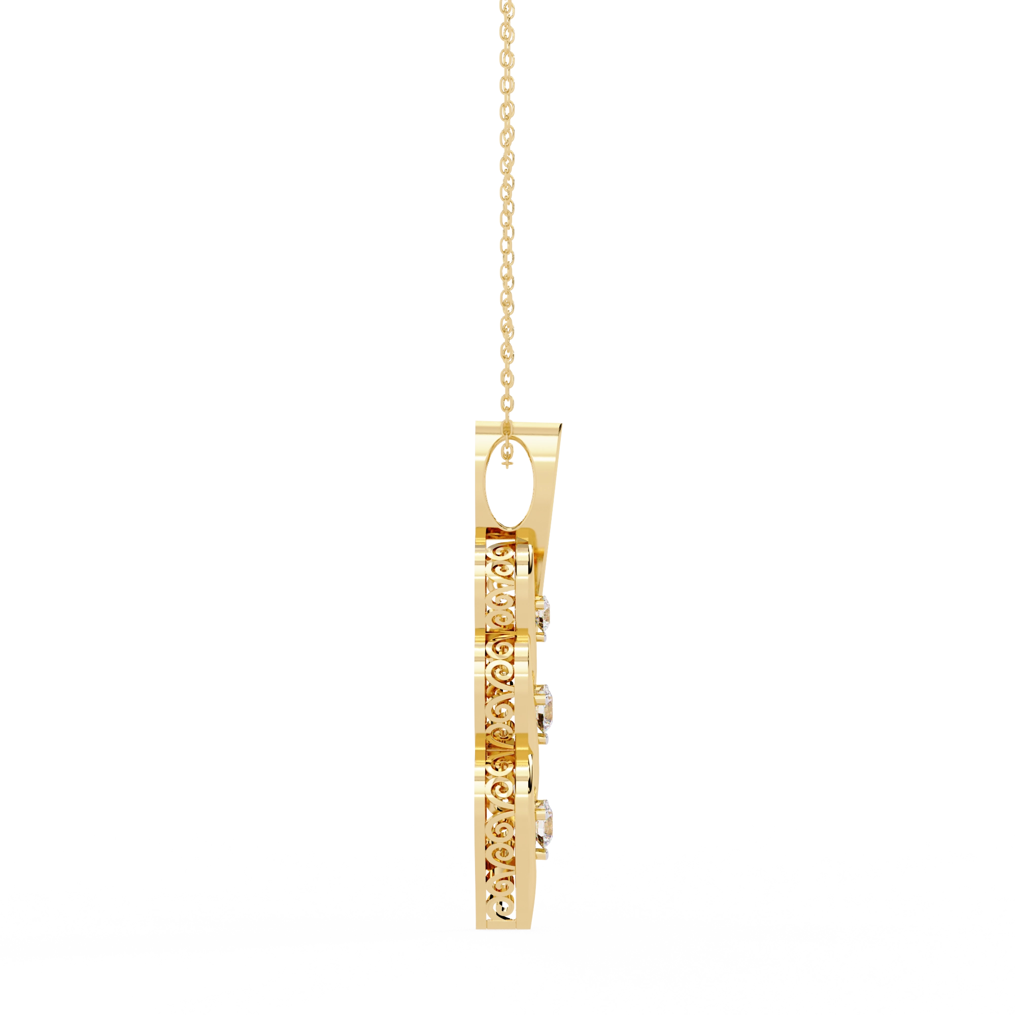 Infinity Diamond Necklace