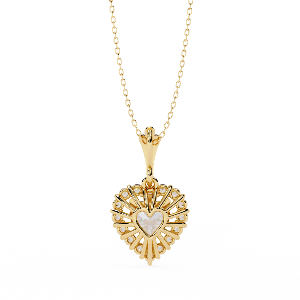 Heart Halo Necklace