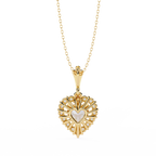 Heart Halo Necklace