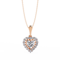 Heart Halo Necklace