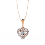 Heart Halo Necklace