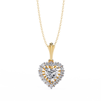 Heart Halo Necklace